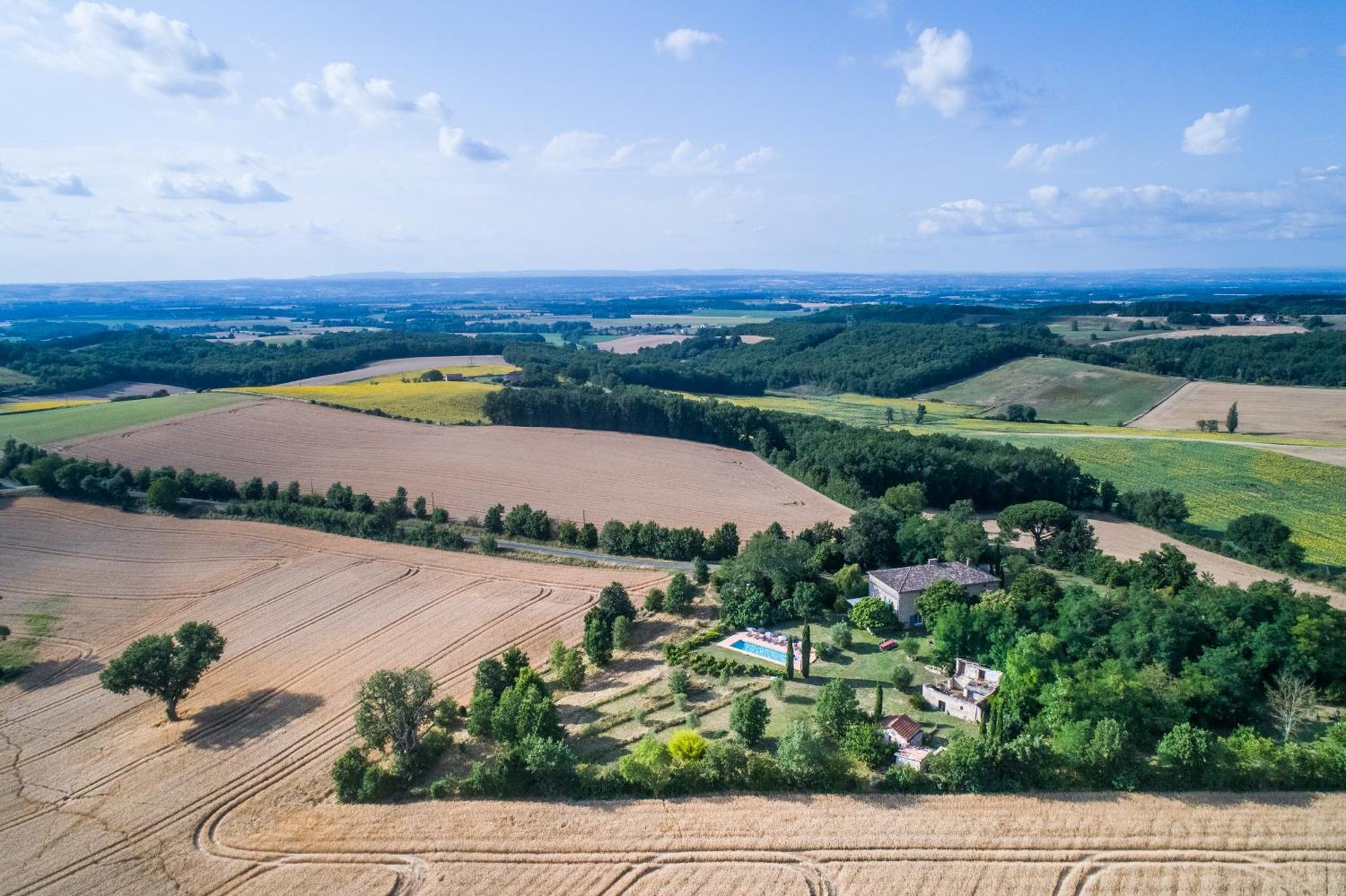 Au Mas Des Calmettes Bed and Breakfast Parisot  Εξωτερικό φωτογραφία